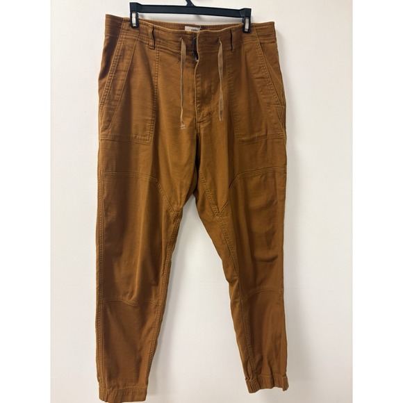 REI Other - REI Co-Op Pants Mens 36x32 Brown Trailsmith Jogger Double Knee Drawstring Hiking